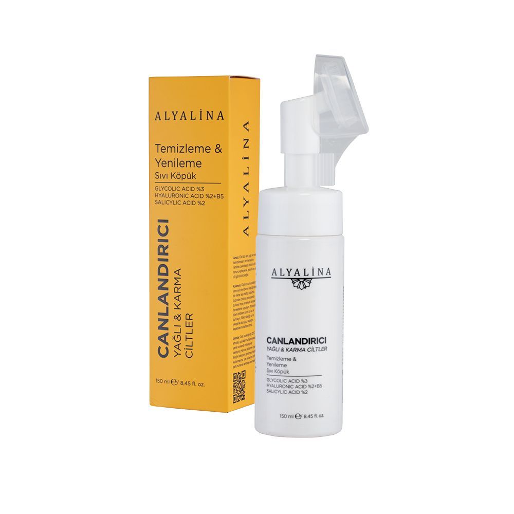 Üz təmizləmə Köpüyü<BR>Canlandırıcı<BR>150 ml