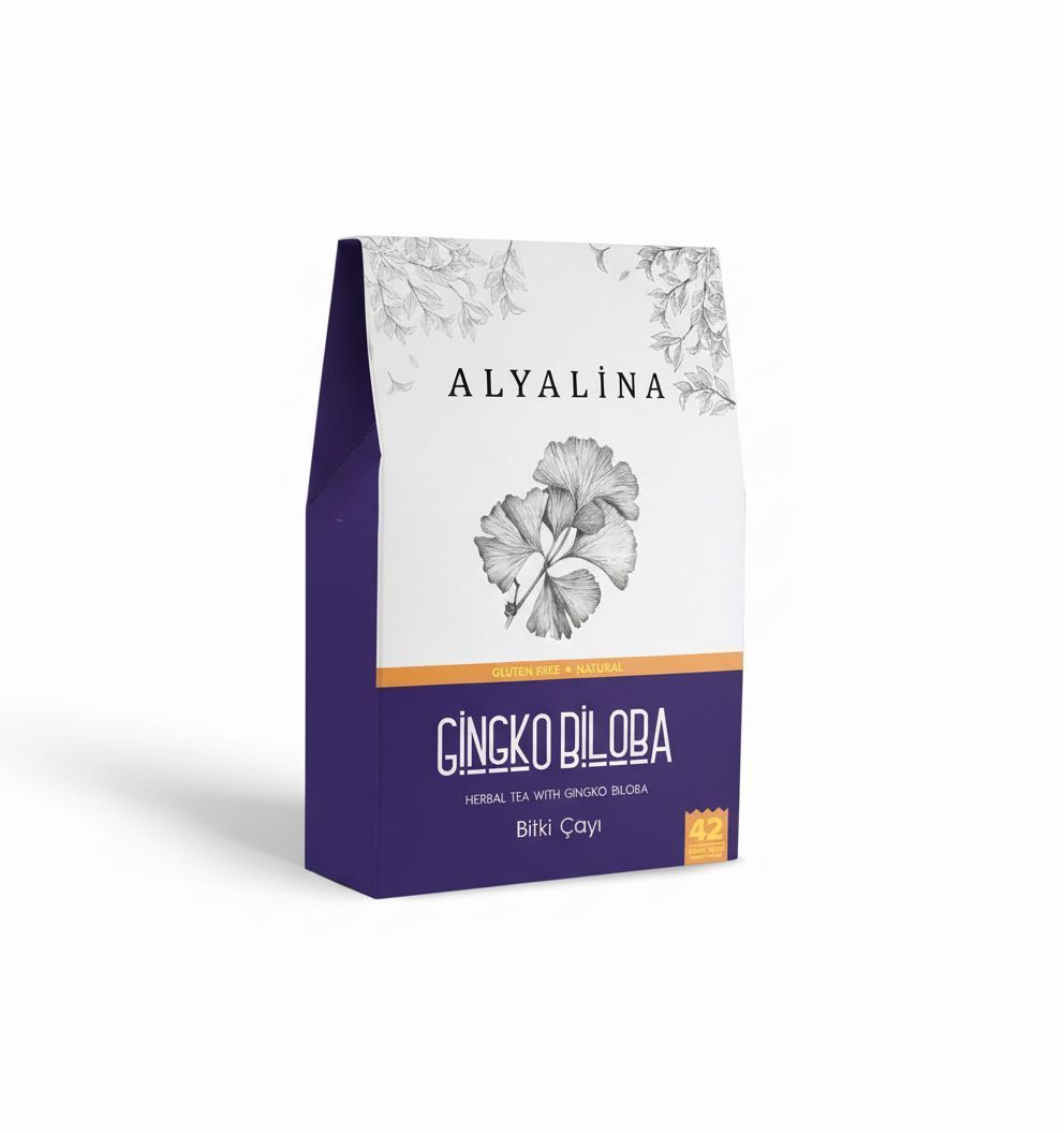 Ginkgo Biloba Karışık Bitki Çayı 42 Adet Süzen Poşe